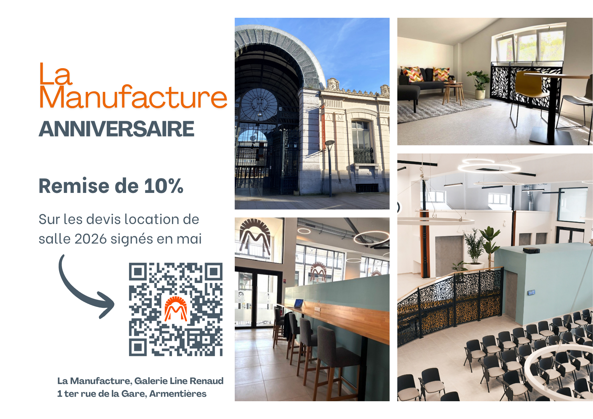 La Manufacture fête sa première année d&rsquo;ouverture !